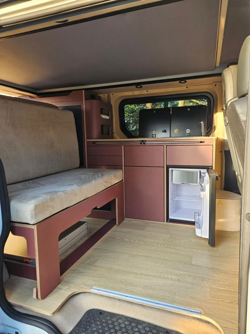 Intérieur du van Terracotta - 2